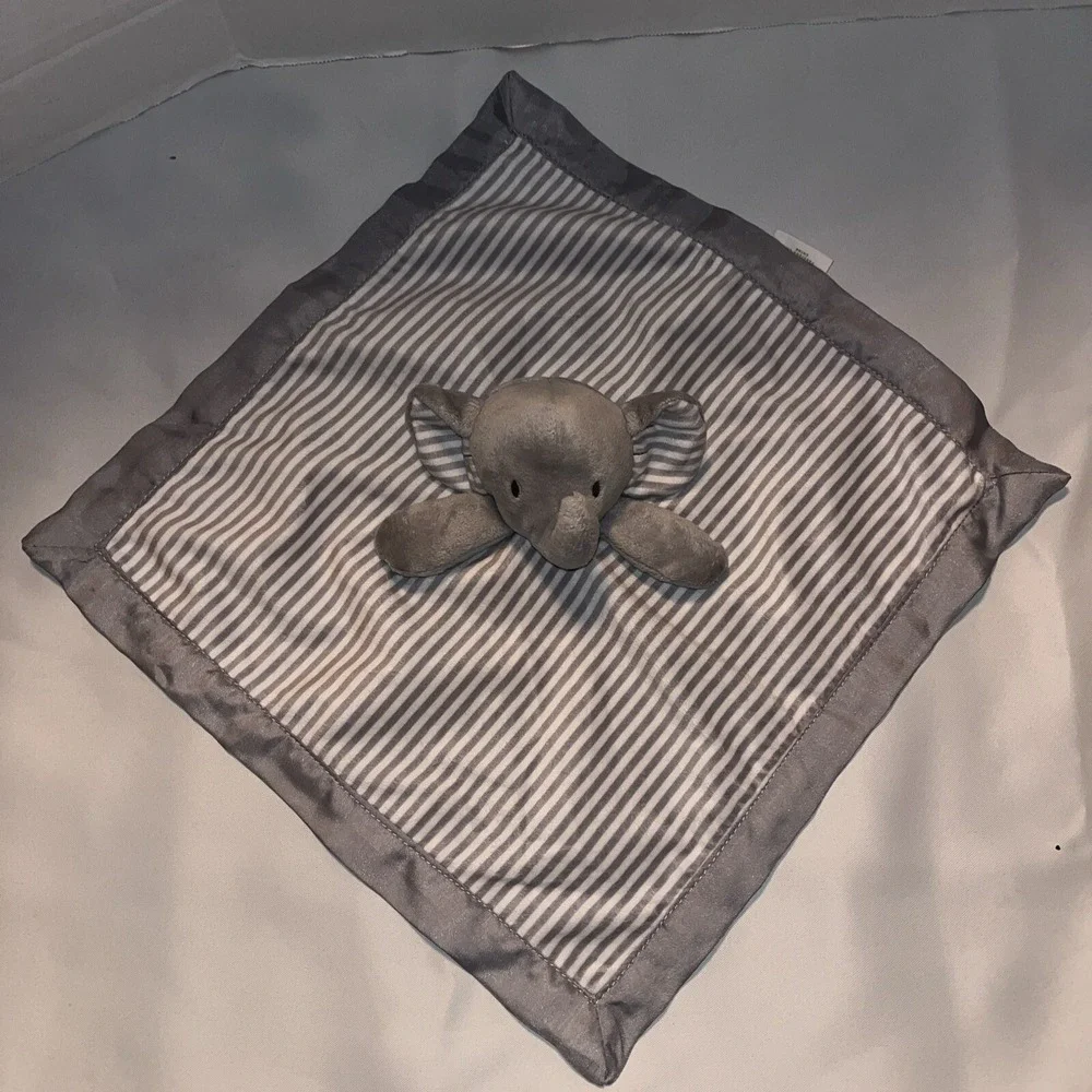 Circo Unisex Baby Security Blanket Lovey‎ Gray Striped Elephant Plush Target 13